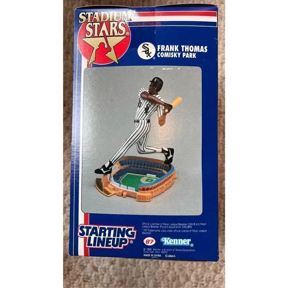 1995 Frank Thomas - White Sox Starting Lineup Stadium Stars Action Figure‎ - 6